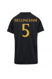 Real Madrid Jude Bellingham #5 Jalkapallovaatteet Naisten Kolmaspaita 2023-24 Lyhythihainen